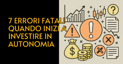 errori investimento