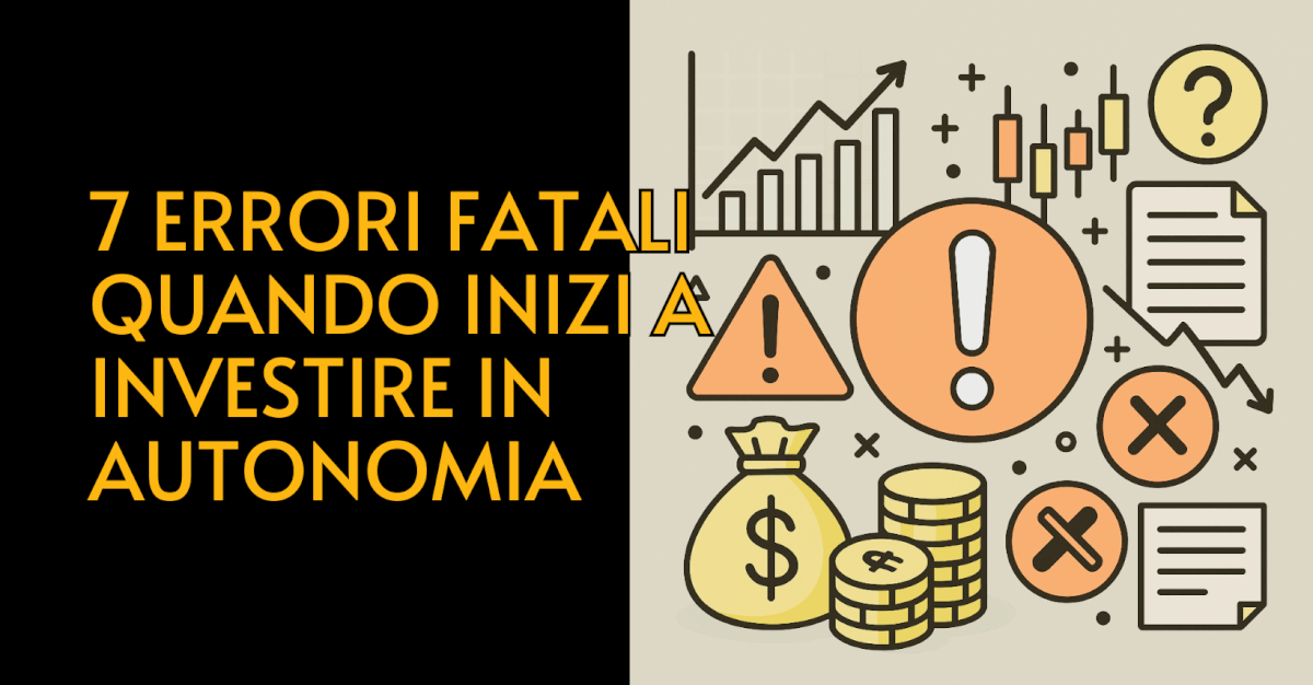 errori investimento